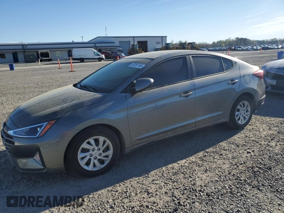 2019 Hyundai Elantra SE with VIN 5NPD74LF4KH442743, listed as a Copart auction lot 50292165 with 67,691 mi miles and Salvage Title. Bid and sale history available at DreamBid. Image 1.