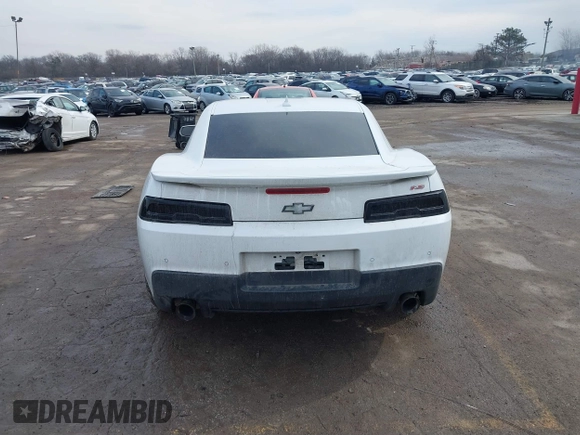 2014 Chevrolet Camaro LT with VIN 2G1FB1E35E9143383, listed as a IAAI auction lot 41653264 with 131,288 mi miles. Bid and sale history available at carsss.com. Image 16.