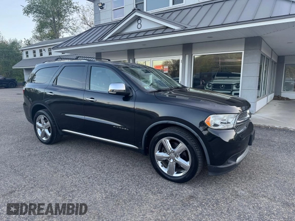 2012 Dodge Durango Citadel z VIN 1C4SDJET1CC205450, wystawiony jako Copart lot #57361605 z przebiegiem 222 079 mil mil oraz Czysty tytuł • Clean title. Historia ofert i sprzedaży dostępna na DreamBid. Obrazek 1.