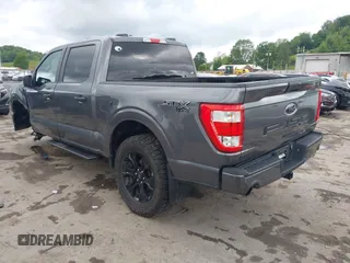 2023 Ford F-150 XL with VIN 1FTFW1E58PFA85521, listed as a IAAI auction lot 42334349 with 39,356 mi miles and . Bid and sale history available at DreamBid. Image 3.