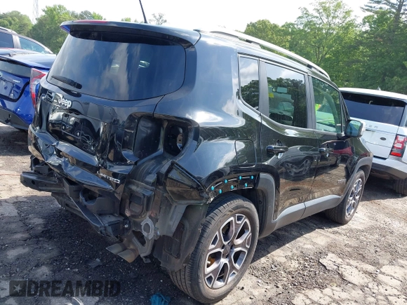 2015 Jeep Renegade Limited with VIN ZACCJADT3FPB36971, listed as a IAAI auction lot 42159940 with 149,928 mi miles and . Bid and sale history available at DreamBid. Image 4.