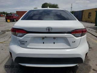 2022 Toyota Corolla LE with VIN 5YFEPMAE7NP284050, listed as a Copart auction lot 52207525 with 39,153 mi miles and Salvage Title. Bid and sale history available at carsss.com. Image 6.