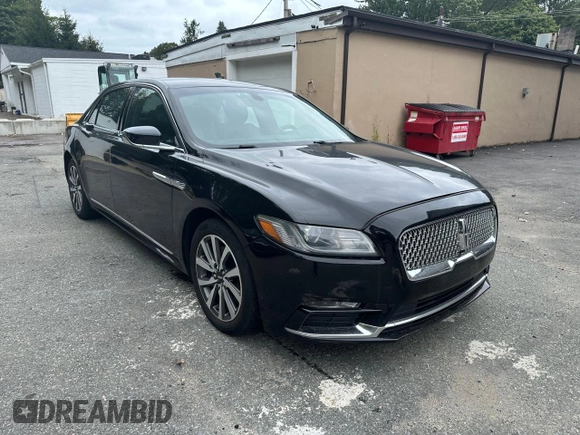 2018 Lincoln Continental Livery z VIN 1LN6L9HK0J5602697, wystawiony jako Copart lot #80021564 z przebiegiem 96 640 mil mil oraz Czysty tytuł • Clean title. Historia ofert i sprzedaży dostępna na DreamBid. Obrazek 1.