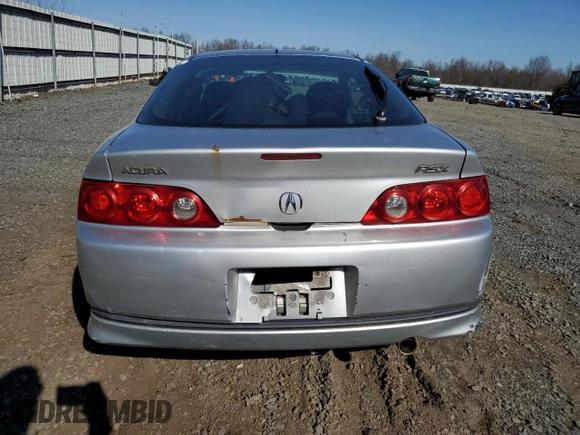 2006 Acura RSX with VIN JH4DC54846S018583, listed as a Copart auction lot 48508425 with 216,206 mi miles and Salvage Title. Bid and sale history available at carsss.com. Image 6.