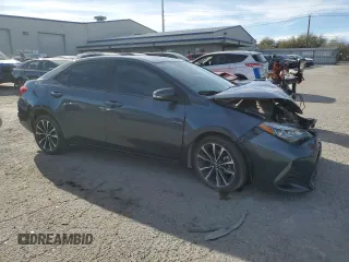 2019 Toyota Corolla L with VIN 2T1BURHE4KC184532, listed as a Copart auction lot 87870635 with 82,357 mi miles and Salvage Title. Bid and sale history available at DreamBid. Image 4.