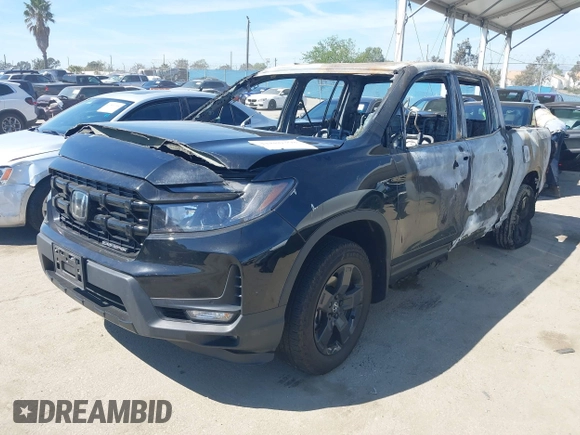 2024 Honda Ridgeline Black Edition with VIN 5FPYK3F89RB015601, listed as a IAAI auction lot 41880308 with Not provided miles and . Bid and sale history available at DreamBid. Image 2.
