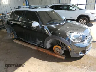 2013 MINI Countryman S ALL4 with VIN WMWZC5C58DWP31102, listed as a Copart auction lot 56017895 with 105,386 mi miles and Clean Title. Bid and sale history available at DreamBid. Image 4.