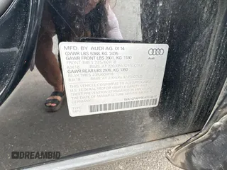 2014 Audi Q5 Premium with VIN WA1CFAFP9EA083817, listed as a Copart auction lot 61436485 with 117,278 mi miles and Clean title. Bid and sale history available at DreamBid. Image 10.
