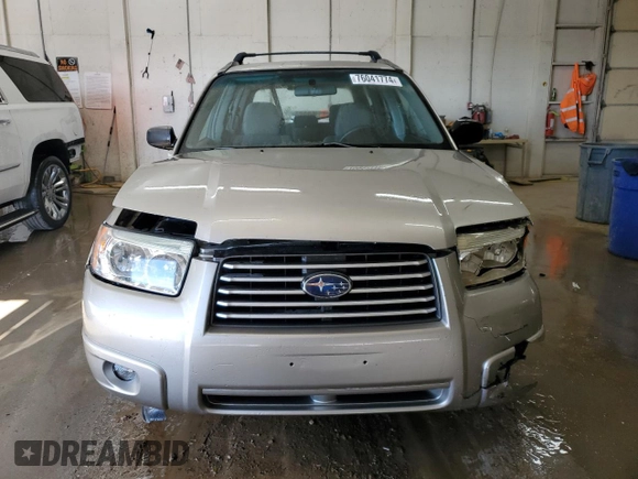 2006 Subaru Forester 2.5 X with VIN JF1SG63656H729831, listed as a Copart auction lot 76041774 with 171,762 mi miles and Salvage Title. Bid and sale history available at carsss.com. Image 5.