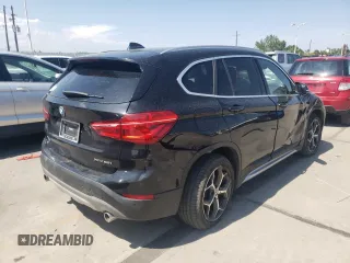 2019 BMW X1 xDrive28i with VIN WBXHT3C53K3H34285, listed as a Copart auction lot 54206252 with 22,883 mi miles. Bid and sale history available at carsss.com. Image 4.