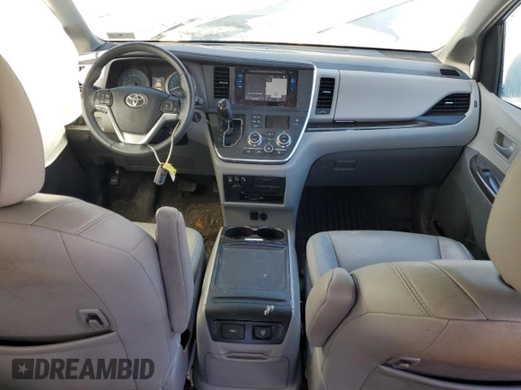 2017 Toyota Sienna with VIN 5TDDZ3DC1HS179848, listed as a Copart auction lot 42428935 with 90,137 mi miles and Salvage Title. Bid and sale history available at DreamBid. Image 8.
