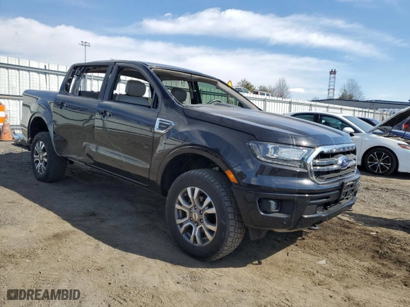 2020 Ford Ranger XL with VIN 1FTER4FH7LLA14075, listed as a Copart auction lot 46241805 with 98,441 mi miles and Salvage Title. Bid and sale history available at carsss.com. Image 4.