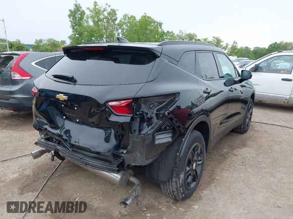 2021 Chevrolet Blazer LT с VIN 3GNKBCRS6MS554917, выставлен на аукционе IAAI как лот 42376578 с пробегом 29 277 миль миль и . История ставок и продаж доступна на DreamBid. Изображение 4.