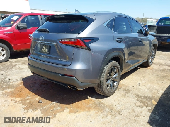 2016 Lexus NX 200t with VIN JTJBARBZ1G2047023, listed as a IAAI auction lot 41968197 with 138,163 mi miles and . Bid and sale history available at DreamBid. Image 4.