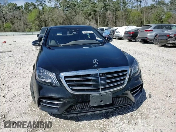 2018 Mercedes-Benz S 560 with VIN WDDUG8DB3JA398510, listed as a Copart auction lot 49276415 with 87,687 mi miles and Salvage Title. Bid and sale history available at carsss.com. Image 13.