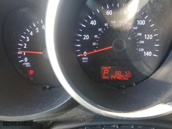 2013 Kia Soul + with VIN KNDJT2A61D7754905, listed as a Copart auction lot 46661695 with 144,850 mi miles and Salvage Title. Bid and sale history available at carsss.com. Image 9.