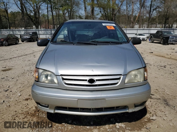 2002 Toyota Sienna LE with VIN 4T3ZF13C92U455851, listed as a Copart auction lot 50604805 with 270,037 mi miles and Non Repairable. Bid and sale history available at carsss.com. Image 5.