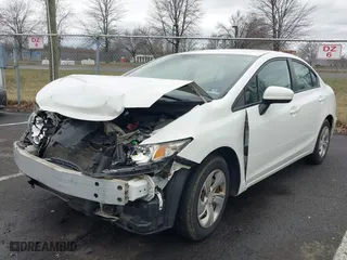 2015 Honda Civic Sedan LX with VIN 19XFB2F53FE298532, listed as a IAAI auction lot 41814872 with 132,189 mi miles. Bid and sale history available at carsss.com. Image 17.