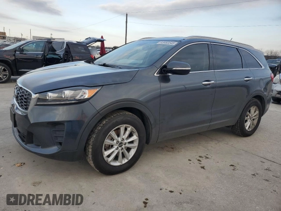 2020 Kia Sorento LX with VIN 5XYPG4A3XLG706174, listed as a Copart auction lot 43463545 with 126,790 mi miles and Salvage Title. Bid and sale history available at carsss.com. Image 1.