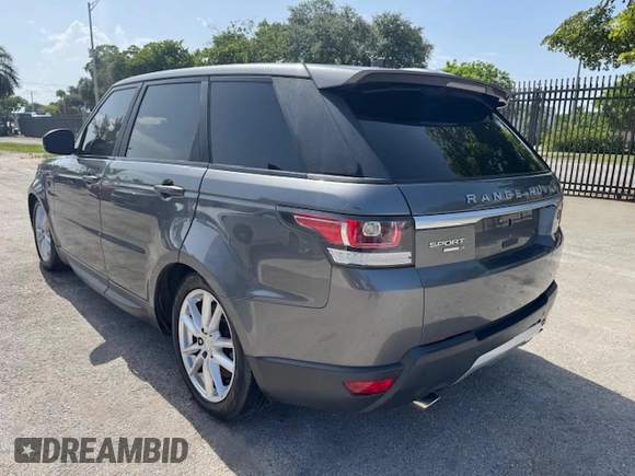 2016 Land Rover Range Rover Sport SE with VIN SALWG2PF6GA120359, listed as a Copart auction lot 61811365 with 90,160 mi miles and Clean title. Bid and sale history available at DreamBid. Image 2.