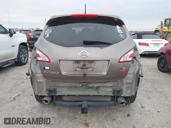 2014 Nissan Murano SV with VIN JN8AZ1MU4EW409379, listed as a IAAI auction lot 41633566 with 167,525 mi miles and . Bid and sale history available at DreamBid. Image 16.