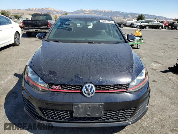 2017 Volkswagen Golf GTI S with VIN 3VW447AUXHM021086, listed as a Copart auction lot 73241644 with 72,667 mi miles and Salvage Title. Bid and sale history available at carsss.com. Image 5.