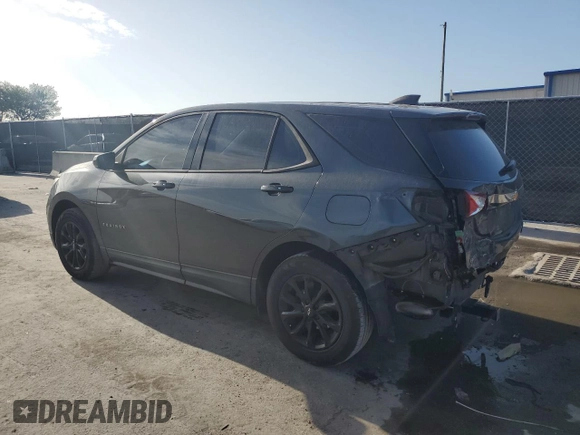2018 Chevrolet Equinox LS with VIN 2GNAXHEV5J6138832, listed as a Copart auction lot 52381155 with 123,408 mi miles and Salvage Title. Bid and sale history available at DreamBid. Image 2.
