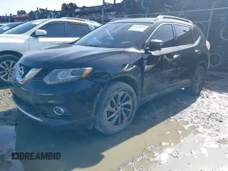 2016 Nissan Rogue SV with VIN 5N1AT2MT7GC738989, listed as a IAAI auction lot 41434425 with 166,021 mi miles. Bid and sale history available at carsss.com. Image 17.