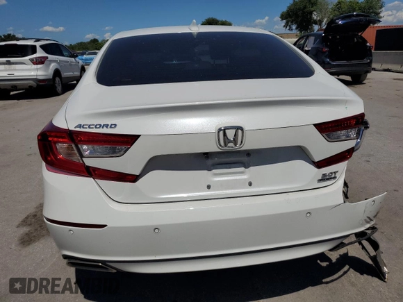 2021 Honda Accord Touring с VIN 1HGCV2F9XMA028096, выставлен на аукционе Copart как лот 61072465 с пробегом 30 274 миль миль и Списание • Salvage title. История ставок и продаж доступна на DreamBid. Изображение 6.