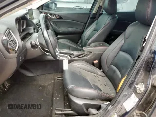 2015 Mazda 3 i Grand Touring with VIN 3MZBM1W77FM219595, listed as a Copart auction lot 61041105 with 140,846 mi miles and Salvage title. Bid and sale history available at DreamBid. Image 7.