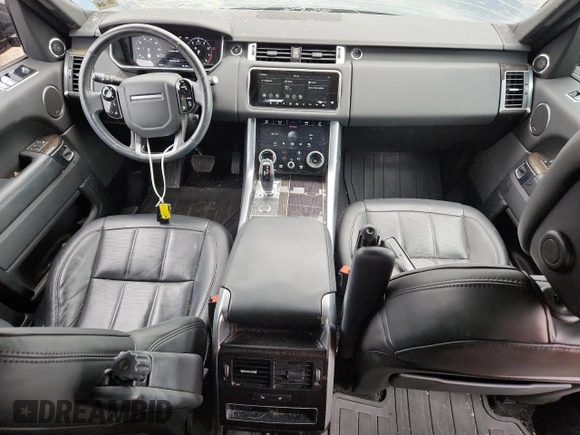 2019 Land Rover Range Rover Sport HSE with VIN SALWR2RV9KA845302, listed as a Copart auction lot 64290465 with 89,007 mi miles and Salvage title. Bid and sale history available at DreamBid. Image 8.