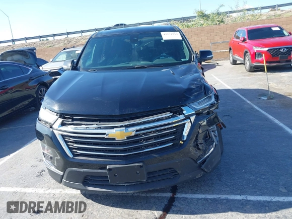 2023 Chevrolet Traverse LT Cloth with VIN 1GNERGKW4PJ317961, listed as a IAAI auction lot 42271913 with 10,758 mi miles and . Bid and sale history available at DreamBid. Image 12.