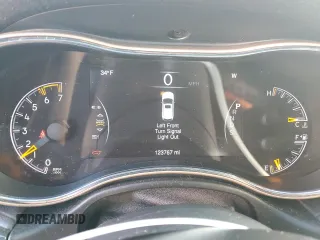 2015 Jeep Grand Cherokee Overland with VIN 1C4RJFCT8FC619014, listed as a Copart auction lot 44304375 with 123,767 mi miles and Salvage Title. Bid and sale history available at carsss.com. Image 9.