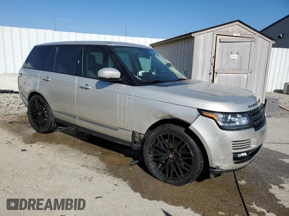 2013 Land Rover Range Rover HSE with VIN SALGS2DF5DA102616, listed as a Copart auction lot 49685145 with 140,608 mi miles and Non repairable. Bid and sale history available at DreamBid. Image 4.