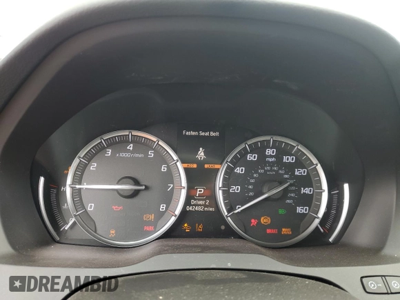 2018 Acura MDX Advance with VIN 5J8YD4H8XJL014076, listed as a Copart auction lot 66650524 with 42,482 mi miles and Clean Title. Bid and sale history available at carsss.com. Image 9.