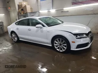 2012 Audi A7 3.0 Prestige with VIN WAU2GAFC2CN081082, listed as a Copart auction lot 49156885 with 99,780 mi miles and Salvage Title. Bid and sale history available at carsss.com. Image 4.