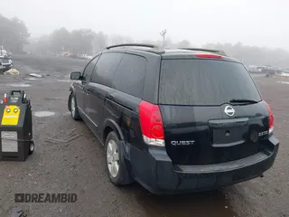 2006 Nissan Quest S Special Edition z VIN 5N1BV28U16N118336, wystawiony jako IAAI lot #41743105 z przebiegiem 213 891 mil mil oraz . Historia ofert i sprzedaży dostępna na DreamBid. Obrazek 3.