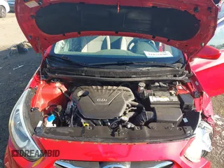 2015 Hyundai Accent GS with VIN KMHCT5AE9FU198103, listed as a IAAI auction lot 41876046 with 84,485 mi miles. Bid and sale history available at carsss.com. Image 10.