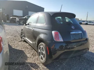 2016 FIAT 500e with VIN 3C3CFFGE3GT136155, listed as a Copart auction lot 63706515 with 39,581 mi miles and Salvage title. Bid and sale history available at DreamBid. Image 2.