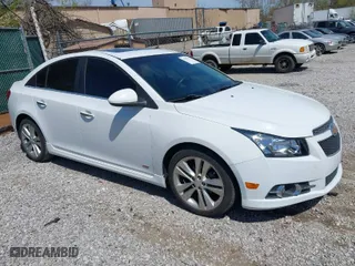 2011 Chevrolet Cruze LTZ with VIN 1G1PH5S9XB7206932, listed as a IAAI auction lot 41991371 with 164,240 mi miles. Bid and sale history available at carsss.com. Image 1.