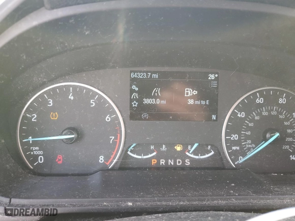2020 Ford EcoSport SE with VIN MAJ3S2GE8LC367323, listed as a Copart auction lot 45947125 with 64,323 mi miles and Salvage Title. Bid and sale history available at carsss.com. Image 9.