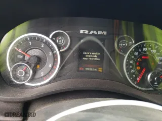 2024 Ram 3500 Laramie with VIN 3C63RRJL7RG185244, listed as a Copart auction lot 45557405 with 57,922 mi miles and Salvage Title. Bid and sale history available at carsss.com. Image 9.