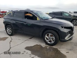 2023 Hyundai Tucson SEL with VIN 5NMJB3AEXPH198686, listed as a Copart auction lot 79963954 with 37,949 mi miles and Salvage Title. Bid and sale history available at carsss.com. Image 4.
