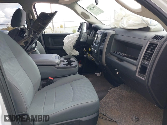 2017 Ram 1500 Express with VIN 1C6RR7FG4HS596893, listed as a IAAI auction lot 40593289 with 39,523 mi miles. Bid and sale history available at carsss.com. Image 5.