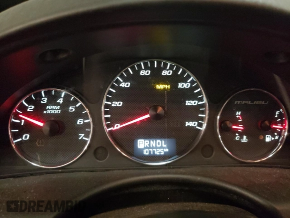 2006 Chevrolet Malibu Maxx LT with VIN 1G1ZT61836F270201, listed as a Copart auction lot 84674894 with 107,725 mi miles and Clean Title. Bid and sale history available at carsss.com. Image 9.