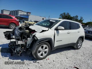 2019 Jeep Compass Latitude с VIN 3C4NJCBB7KT855237, выставлен на аукционе Copart как лот 49662255 с пробегом 30 672 миль миль и На запчасти • Non repairable. История ставок и продаж доступна на DreamBid. Изображение 1.