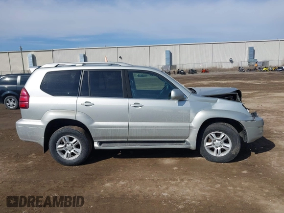 2005 Lexus GX 470 with VIN JTJBT20X250085307, listed as a IAAI auction lot 41783340 with 259,386 mi miles. Bid and sale history available at carsss.com. Image 13.