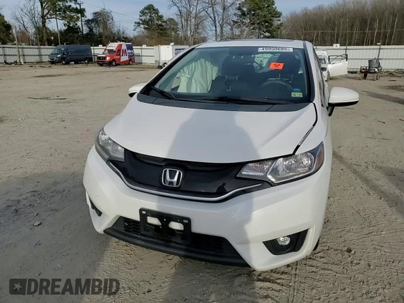 2015 Honda Fit EX-L with VIN 3HGGK5H86FM749960, listed as a Copart auction lot 49950685 with 113,199 mi miles and Salvage title. Bid and sale history available at DreamBid. Image 10.