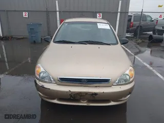 2002 Kia Rio with VIN KNADC123626192611, listed as a IAAI auction lot 41765104 with 62,387 mi miles. Bid and sale history available at carsss.com. Image 12.