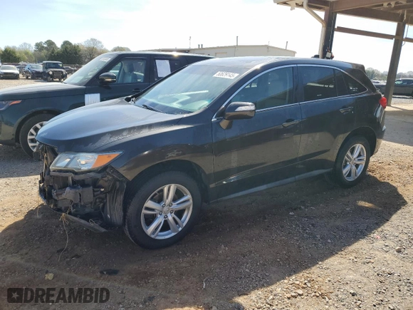 2014 Acura RDX Tech Pkg with VIN 5J8TB3H55EL016324, listed as a Copart auction lot 50629145 with 159,902 mi miles and Salvage Title. Bid and sale history available at carsss.com. Image 1.